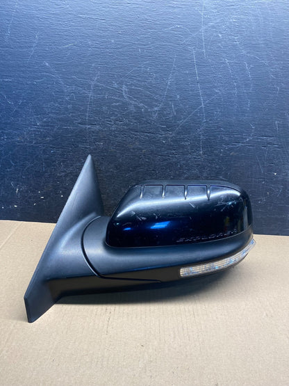 2011 to 2015 Ford Explorer Left Driver View Turn Signal Door Mirror AH3225 DG0