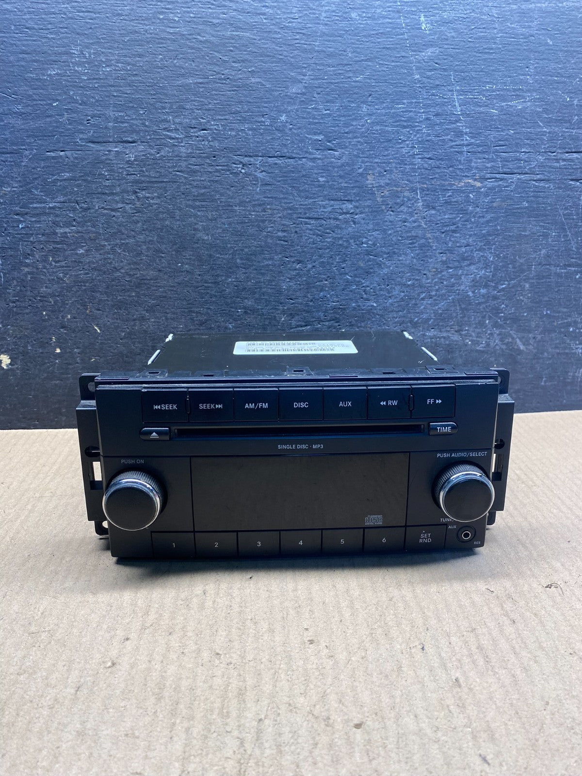 2007-2012 Chrysler Dodge Jeep Ram Radio CD MP3 AUX Receiver AI5389 DW0
