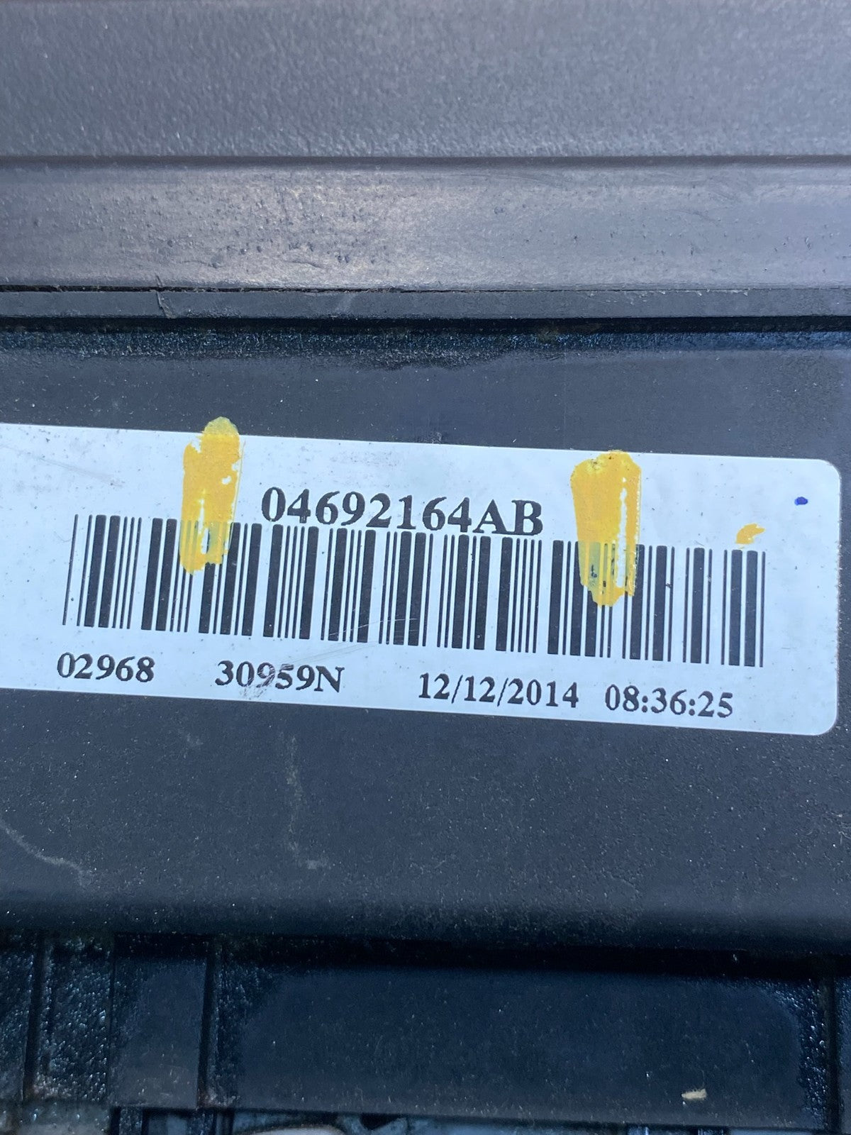 2008 Jeep Grand Cherokee Fuse Box Relay Panel Body Control Module BCM AD7314 DG6
