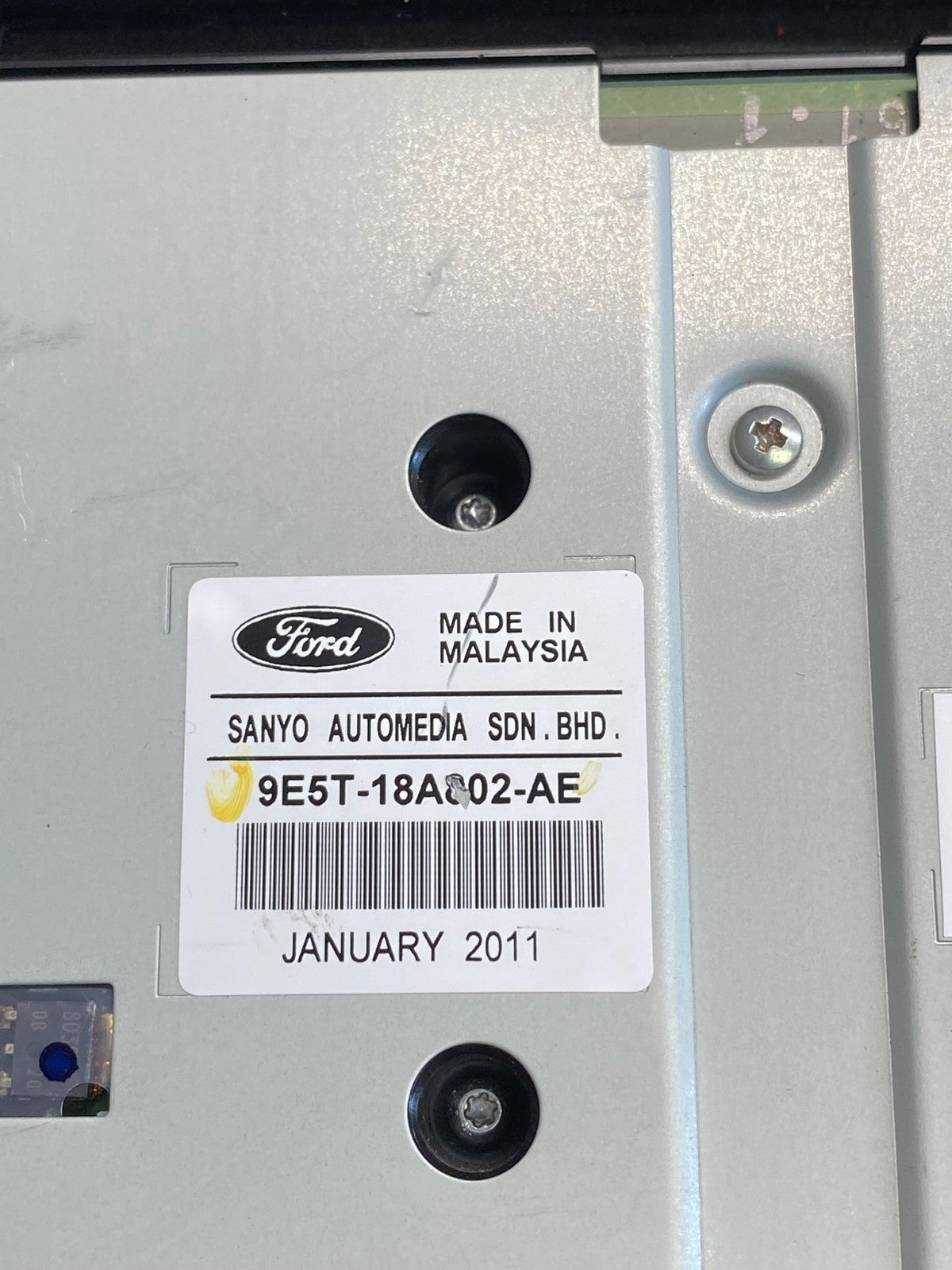 2010 to 2012 Ford Fusion Radio Climate Control A/C Control AG0075 DG5