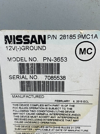 2014 to 2018 Nissan Sentra Versa Radio CD Player AM/FM 28185 9mc1a AE4757 DW6