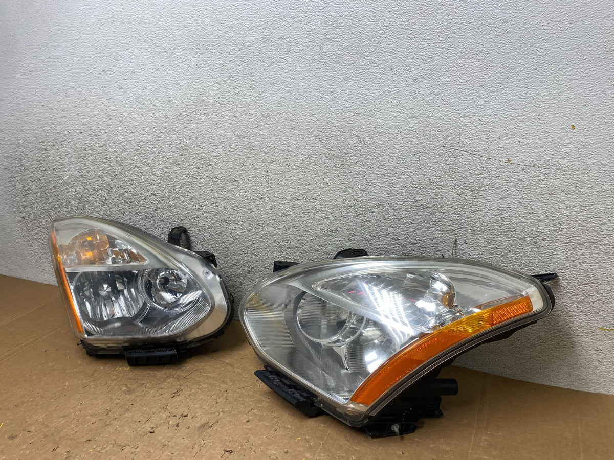 2009-2013 Nissan Rogue Left+Right Side Set Halogen Headlights V6014 DW1
