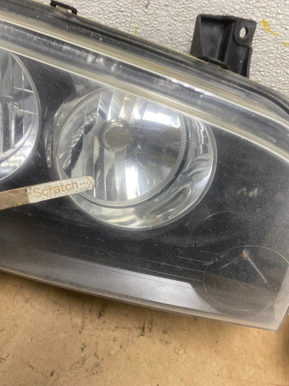 2007 to 2010 Dodge Charger Left+Right Set Side Headlights X5543 DW4