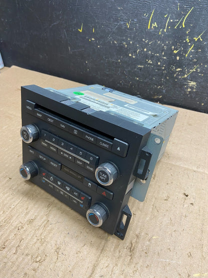 2009 Lincoln MKS Radio Gps Navigation Climate Control NAU-4201 ac8940 DG2