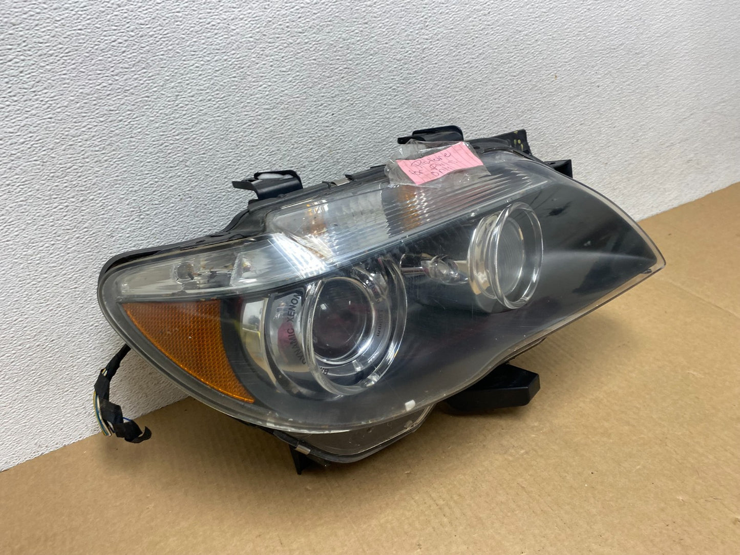 2006-2008 BMW 7 Series 750i Xenon Hid Afs Right Passenger Headlight AF94962