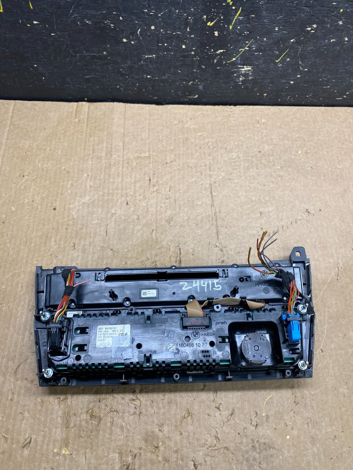 2011 to 2016 Bmw 528i Ac Heater Radio Panel Climate Control 9241241-01  z4415 DG4