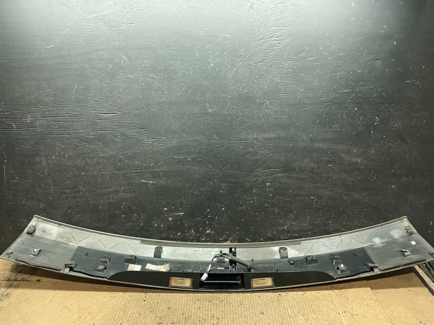 2011-2018 Dodge Grand Caravan Black Rear Tail Gate Trim Molding Panel T9681 DG9
