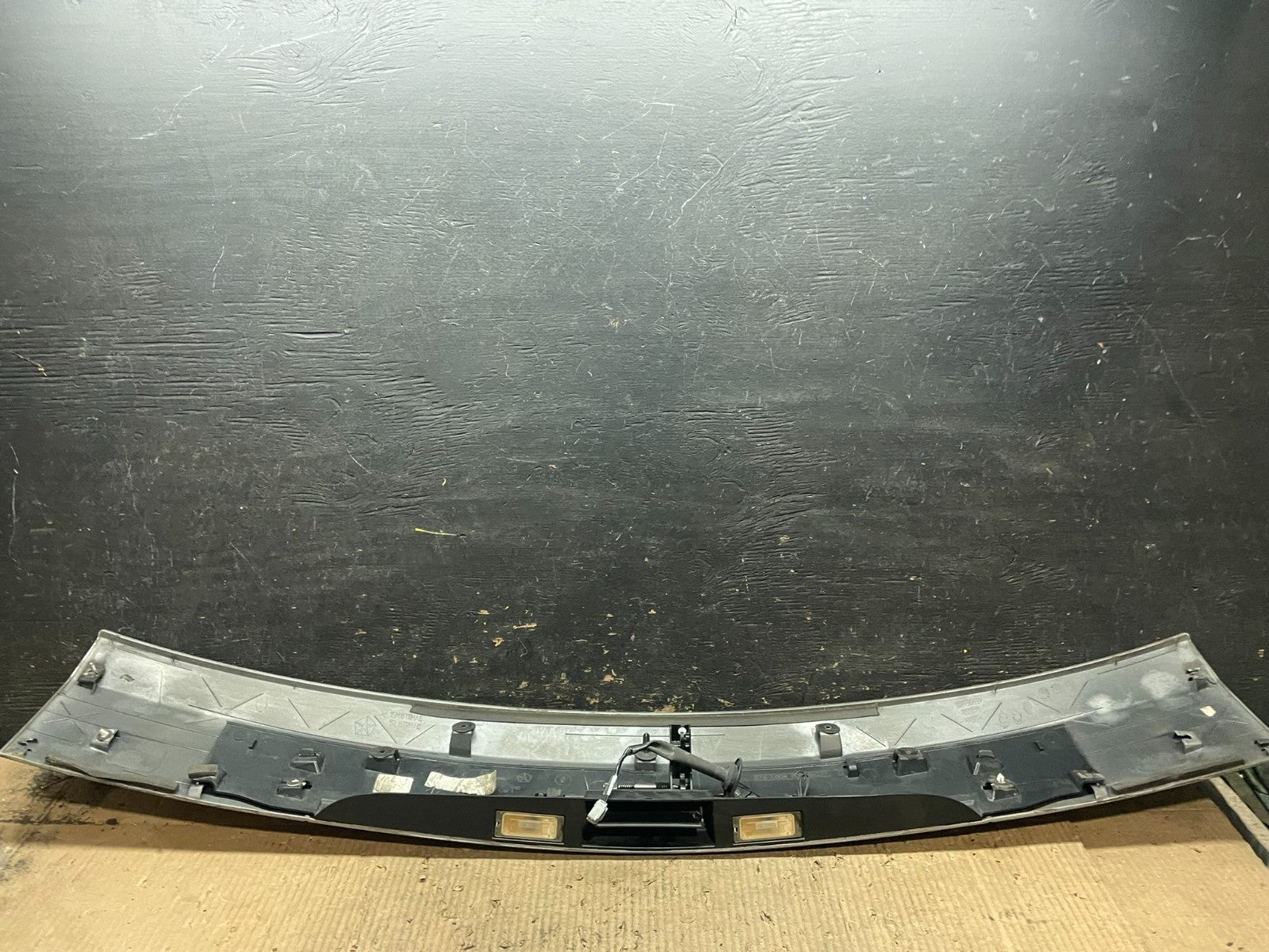 2011-2018 Dodge Grand Caravan Black Rear Tail Gate Trim Molding Panel T9681 DG9