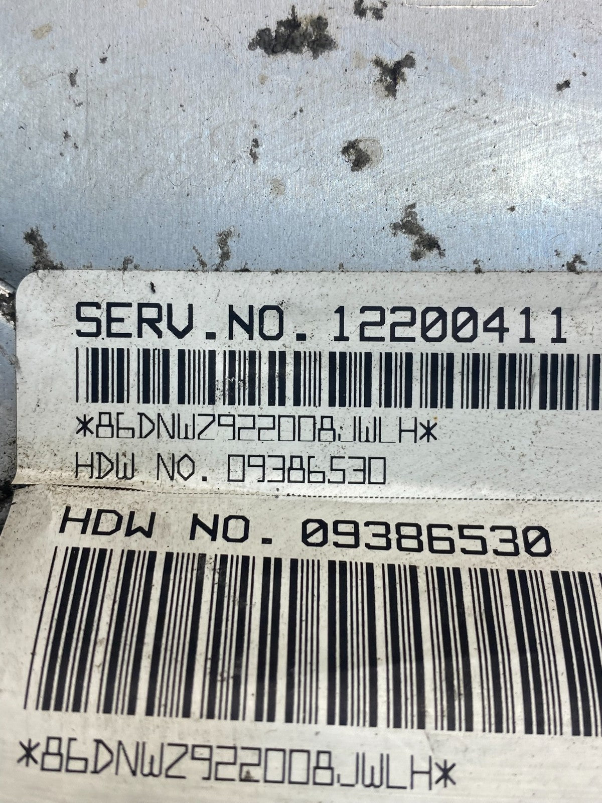 2001-2002 Silverado Tahoe Engine Computer Module 12200411 ECM ECU AF6791 DW2