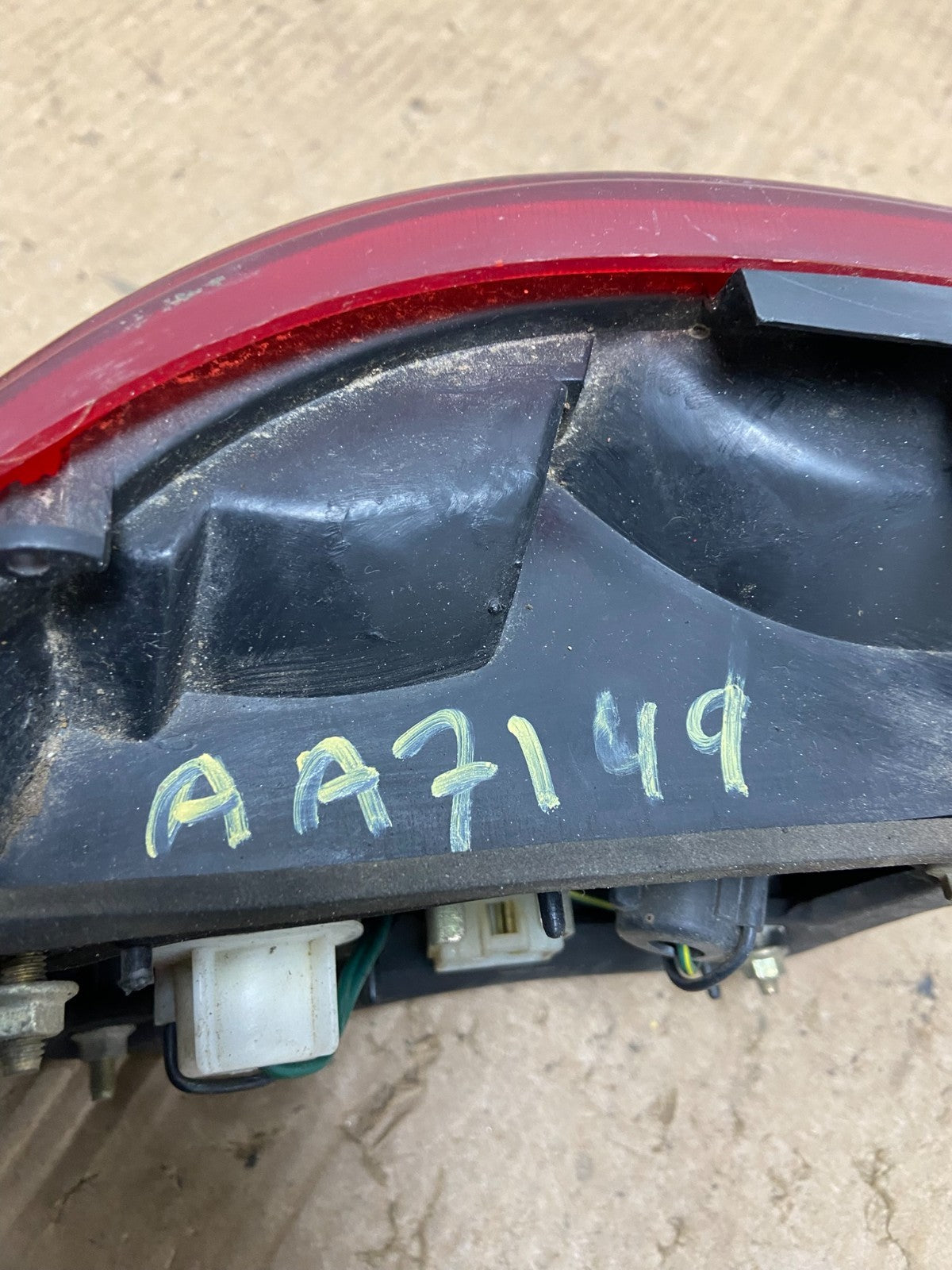 1990 to 1995 Hyundai S-Coupe Right Passenger Side Tail Light AA71496