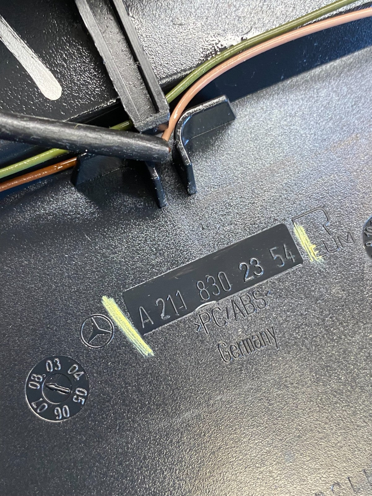 2007-2009 Mercedes E-Class E350 A/C Climate Control Air Vent Panel ab9113 DG6