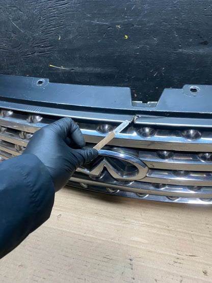 2003 2004 2005 Infiniti FX35 Grill Grille W/ Emblem Oem V2674 DG4