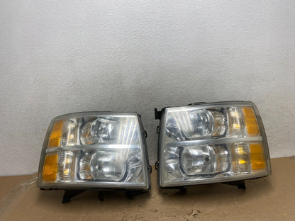 2007 to 2014 Chevrolet Silverado Left+Right Side Headlights AI1035 DW0