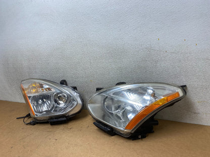 2009-2013 Nissan Rogue Left+Right Side Set Halogen Headlights OEM X4869 DW1