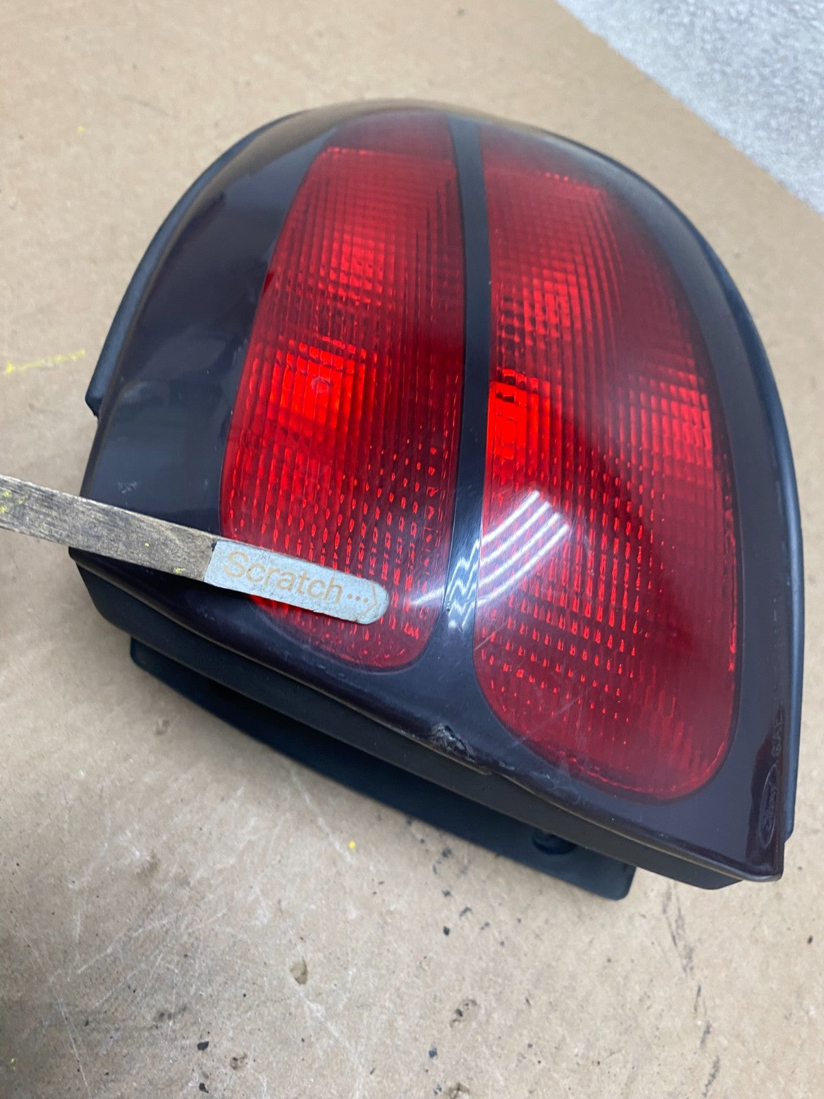 1998 to 1999 Ford Taurus Wagon Right Passenger RH Side Tail Light OEM W8605 DW3