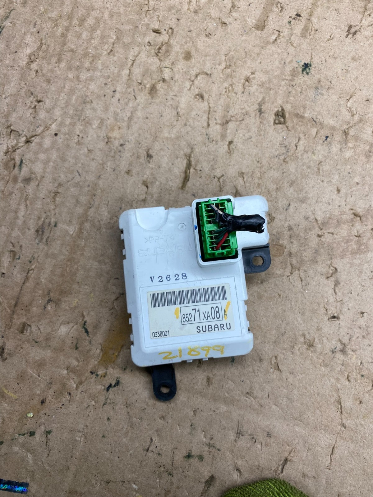2006 to 2007 Subaru Tribeca Left Information Security Display Screen Z1899 DG3
