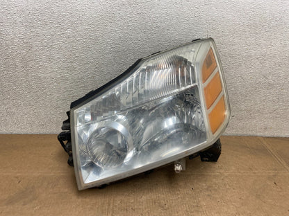 2004 to 2007 Nissan Armada Left Driver Lh Side Headlight Halogen Y5790 DW0