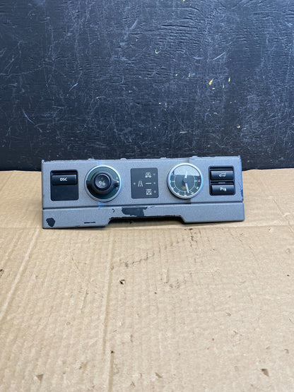 2003-2010 Range Rover L322 Center Clock Panel DSC Switch Control Power AC9389 DG0