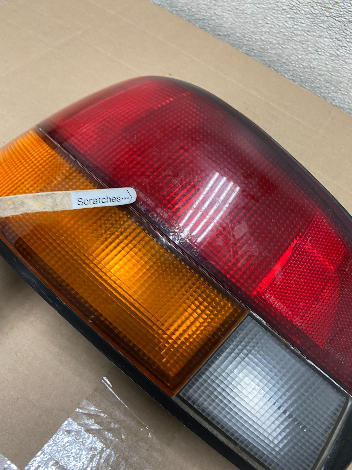 1990 to 1992  Isuzu Impulse Left Driver LH Side Tail Light OEM AA8608 DG3