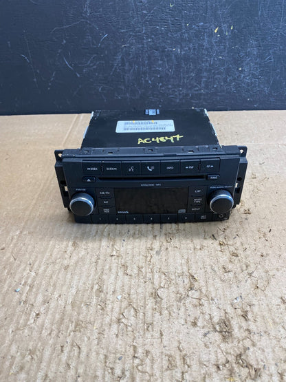 2007-2012 Chrysler Dodge Jeep Ram Radio CD MP3 AUX Receiver AC4847 DG0