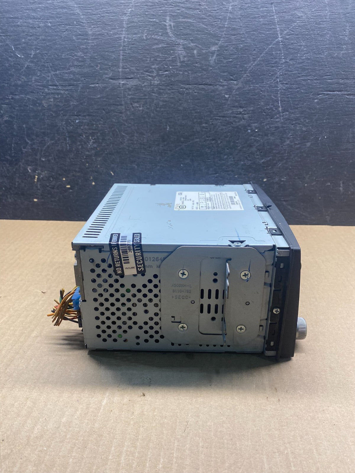 2009-2010 Kia Sportage AM FM Radio MP3 Singe Disc CD Cassette Player AG3793 DG2