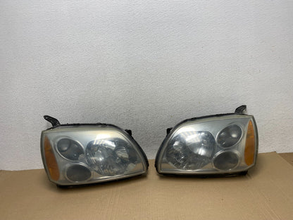 2004 - 2009 Mitsubishi Galant Left+Right Headlights Halogen AF5769 DW0