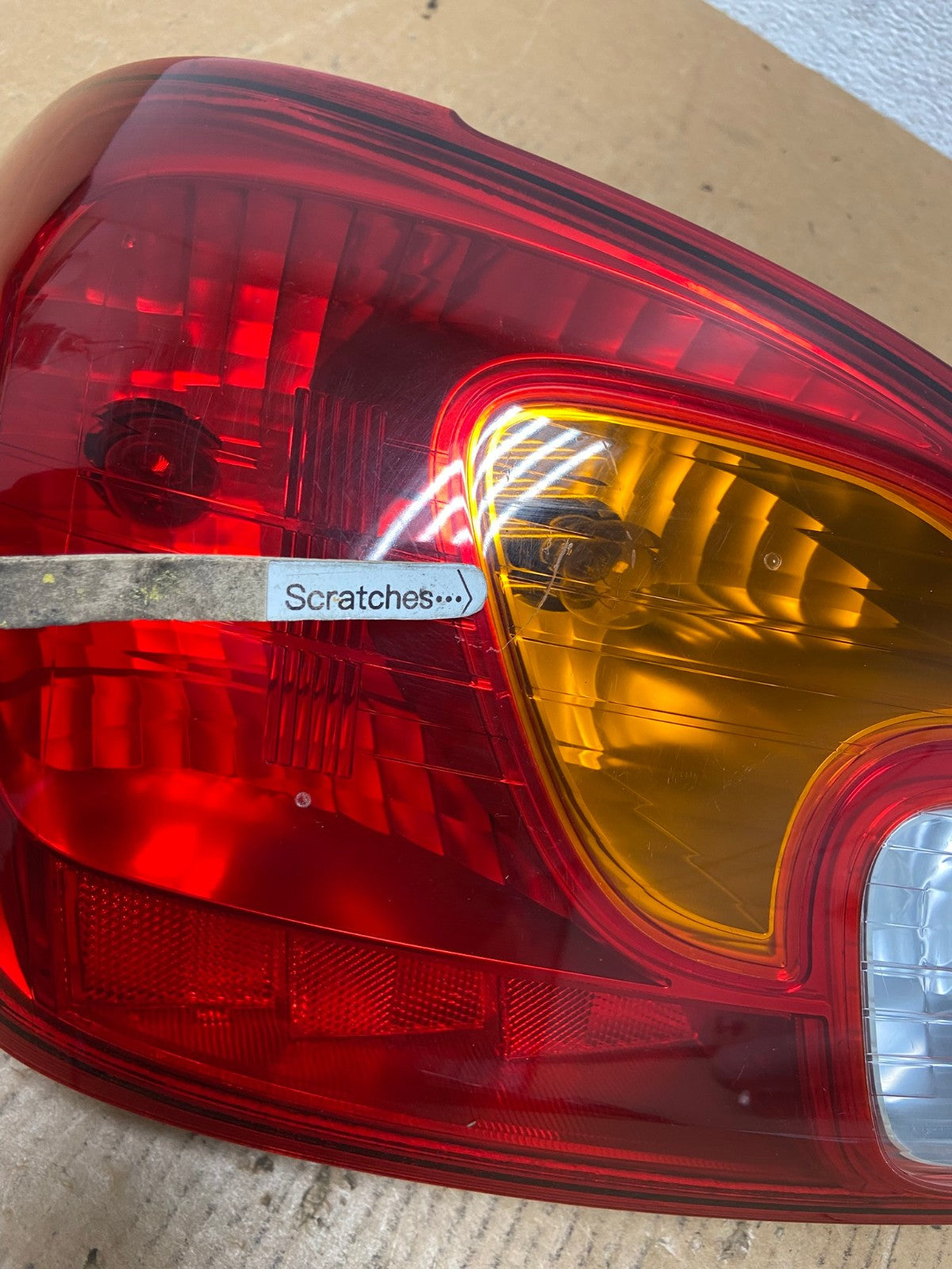 2014 to 2015 Mitsubishi Mirage Hatchback Left Driver LH Tail Light OE AE0222 LK3