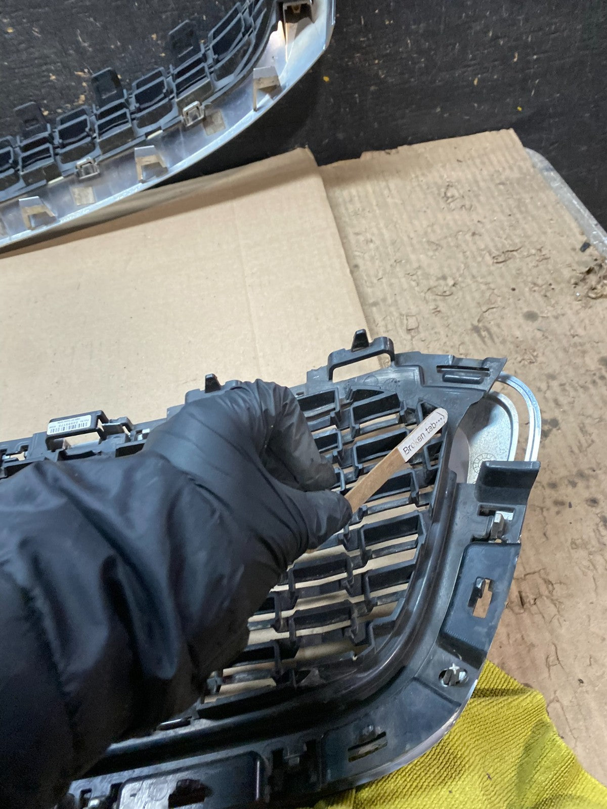 2014 2015 2016 Chevrolet Malibu Front Lower Upper Bumper Grille Grill X3623 DG7