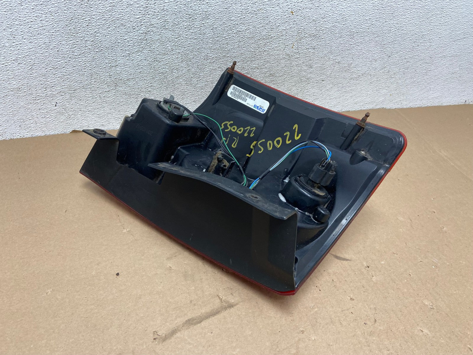 2011 - 2018 Dodge Grand Caravan Right Passenger RH Tail Light Led DEPO AG3364 LK4