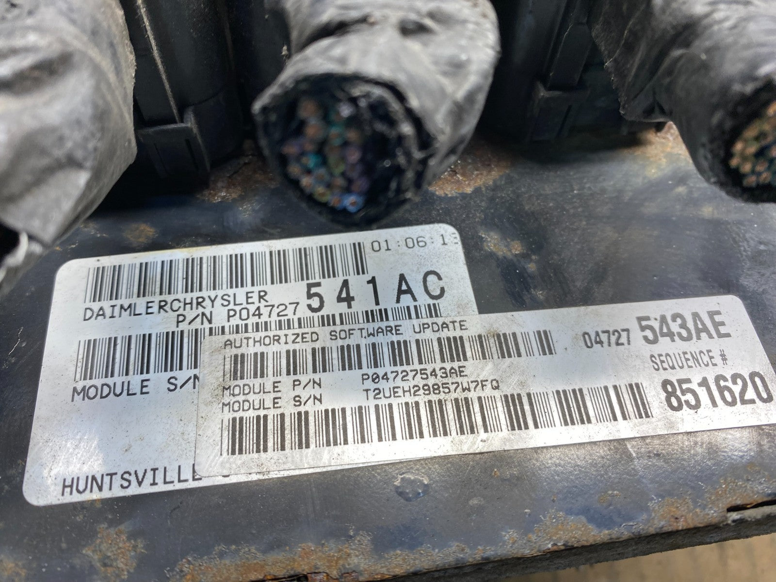 2006 Chrysler Pacifica Engine Control ECU ECM EBX Module y1334 DG4