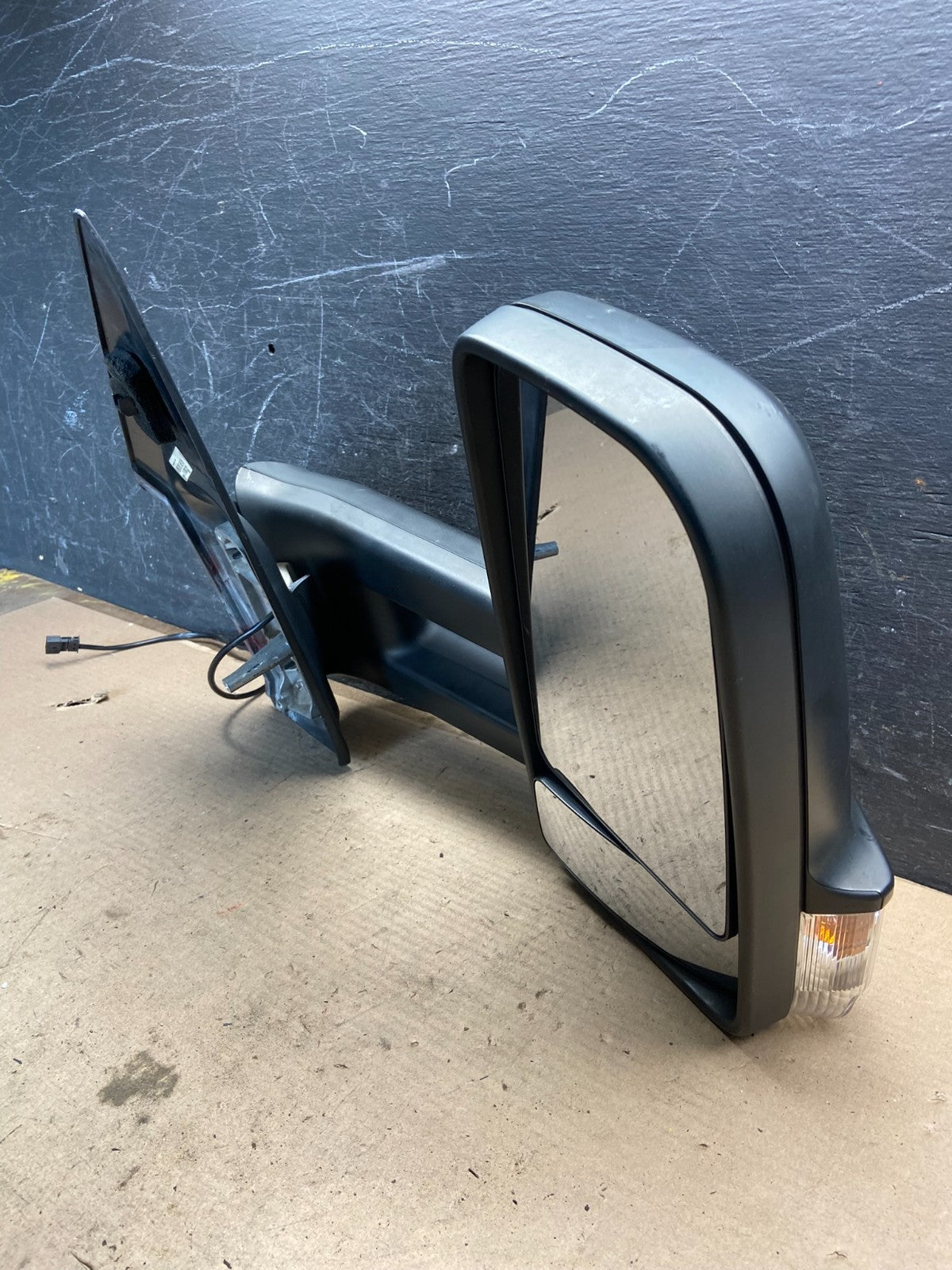 2007 to 2017 Mercedes-Benz Sprinter Right Passenger View Door Mirror OE Q6003 DG9