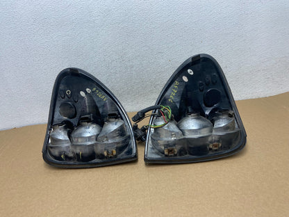 2001 to 2007 Dodge Grand Caravan Left+Right Set Side Black Tail Lights AF7266 DG9