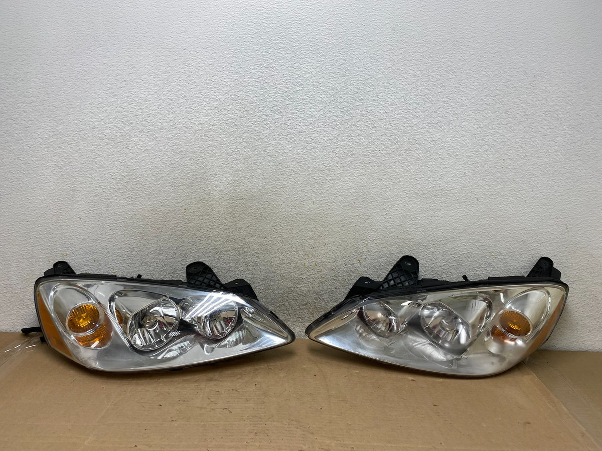 2005 to 2009 Pontiac G6 Headlights Left+Right Side Halogen AH9435 DW0