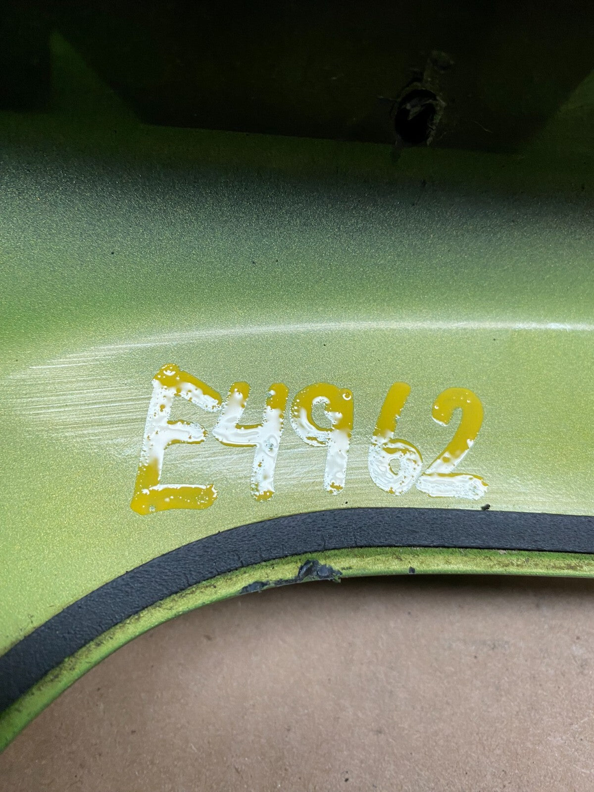 2012 to 2015 Hyundai Accent Trunk Lid Hatch 3rd Brake Light Spoiler E4962 DG19