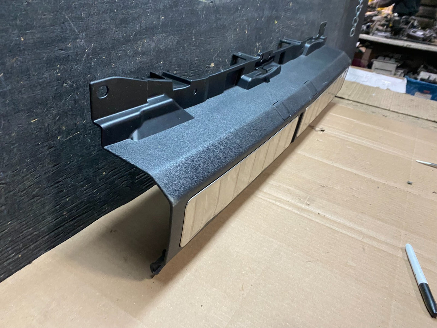 2018 to 2022 Bmw X6 Rear Trunk Lower Still Scuff Plate Trim OEM W4678 DG2