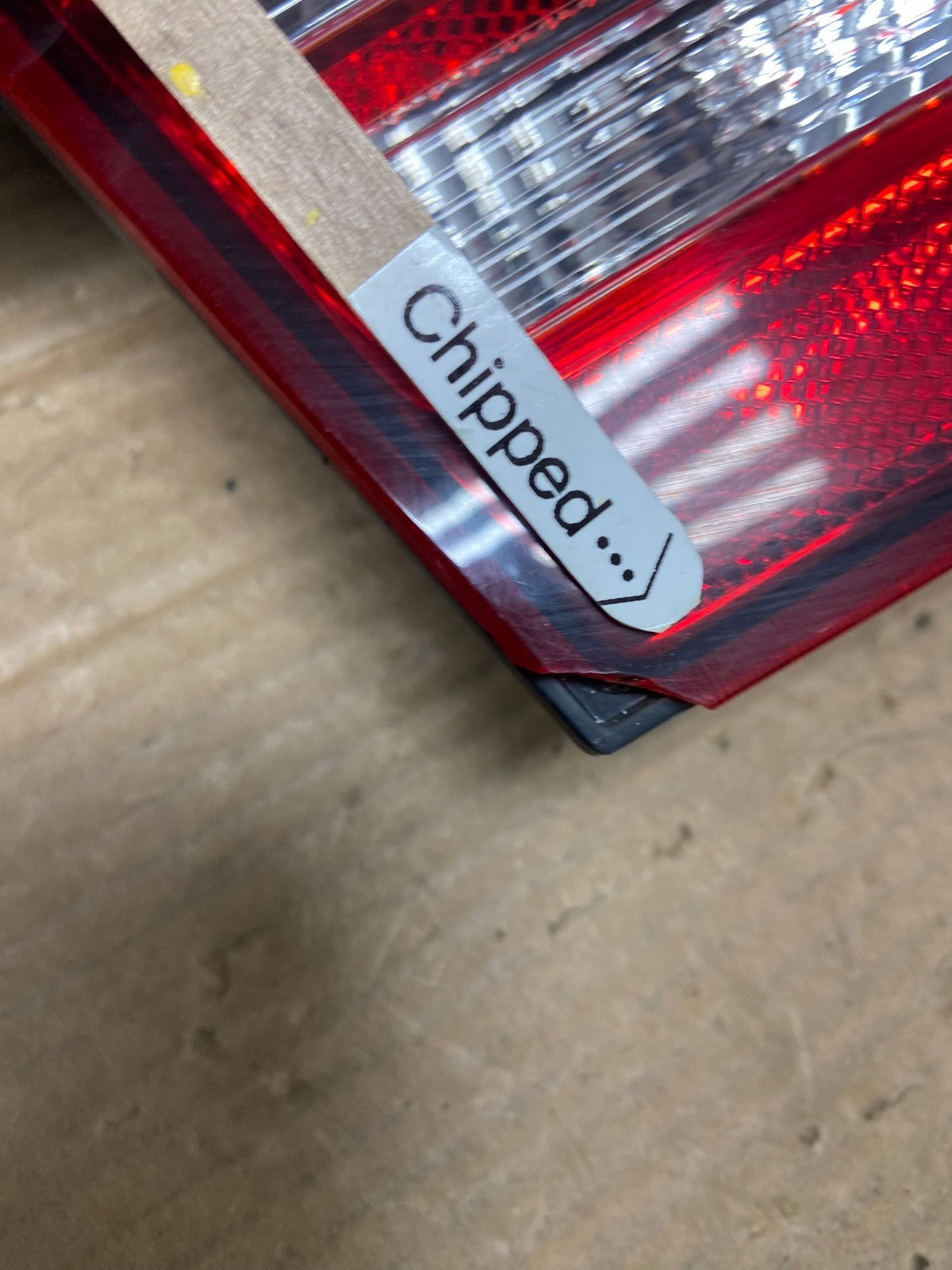 2009 2010 2011 Dodge Journey Left Driver Inner Trunk Lid Tail Light Oem AA62874