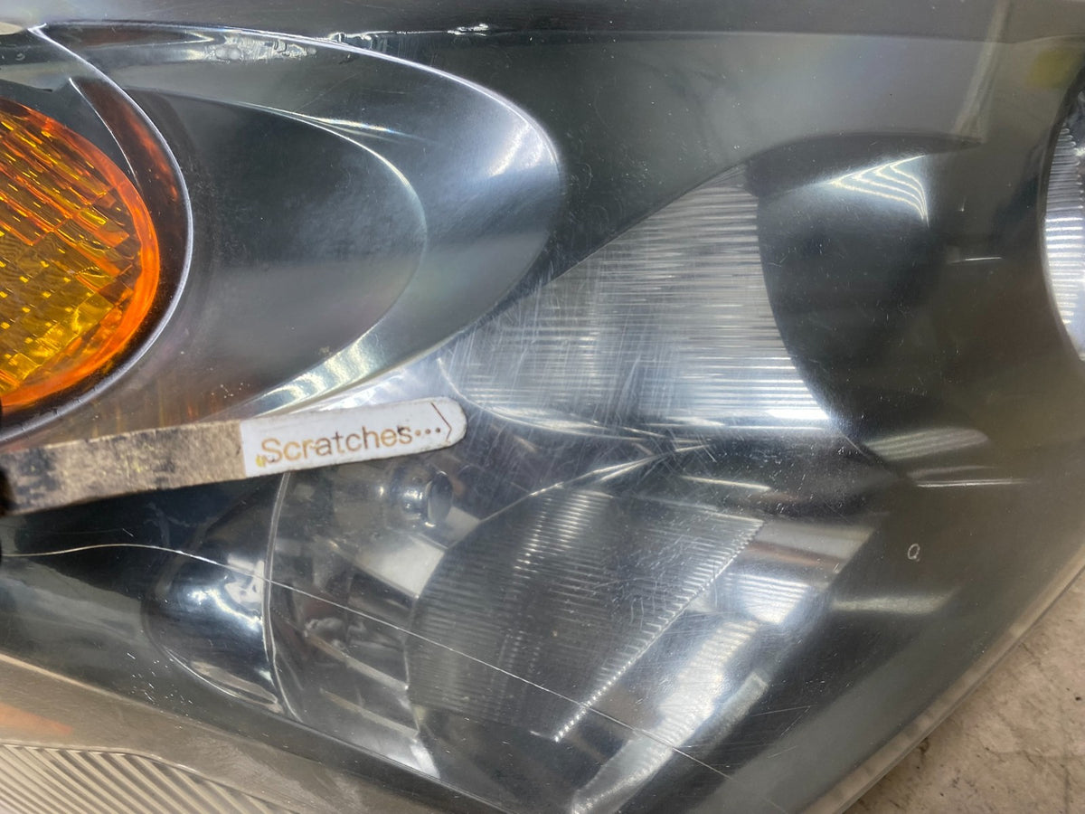 2004 to 2009 Nissan Quest Right Passenger RH Black Headlight TYC AH7652 DW3