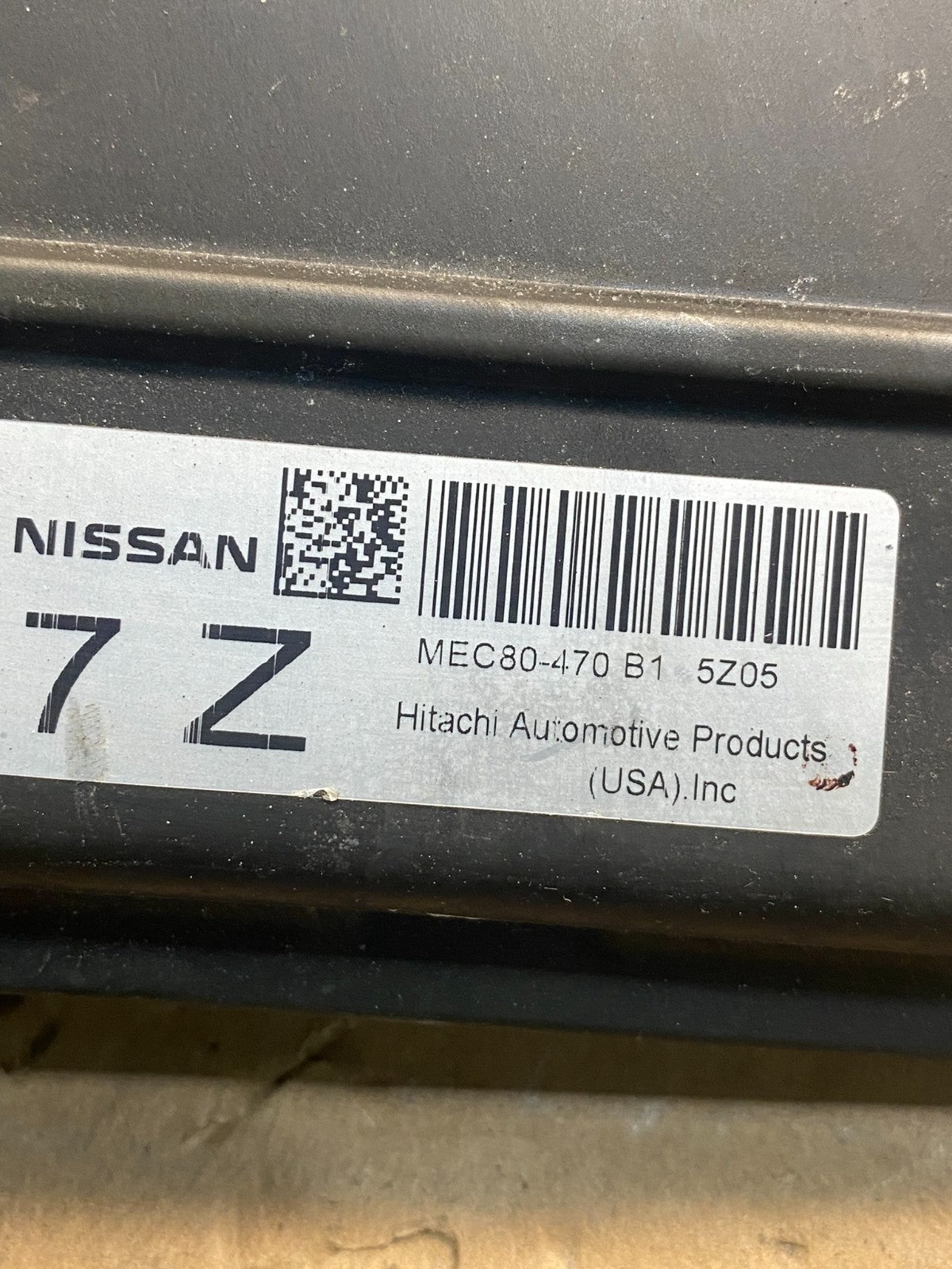 2006 2007 Nissan Pathfinder 4.0L Ecm Ecu Computer Module AD7657 DG2