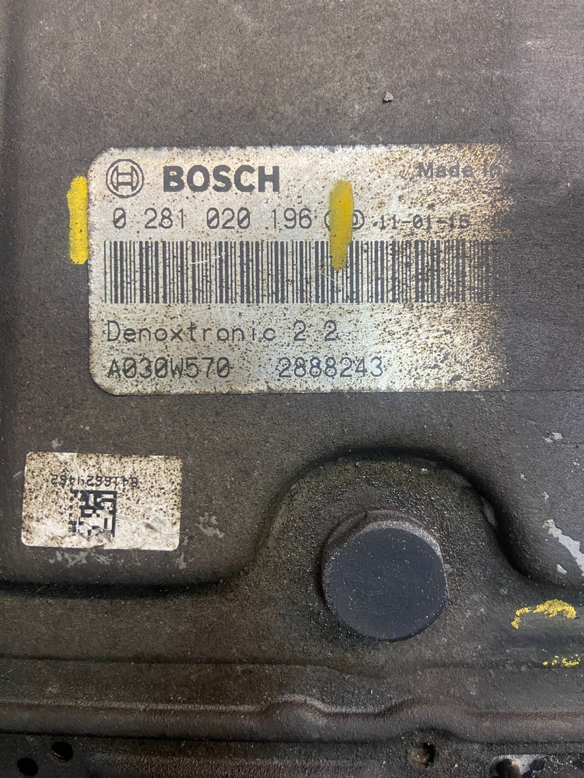 0 281 020 196 Cummins Bosch Denoxtronic 2.2 DPF Control Unit y4313 DG3