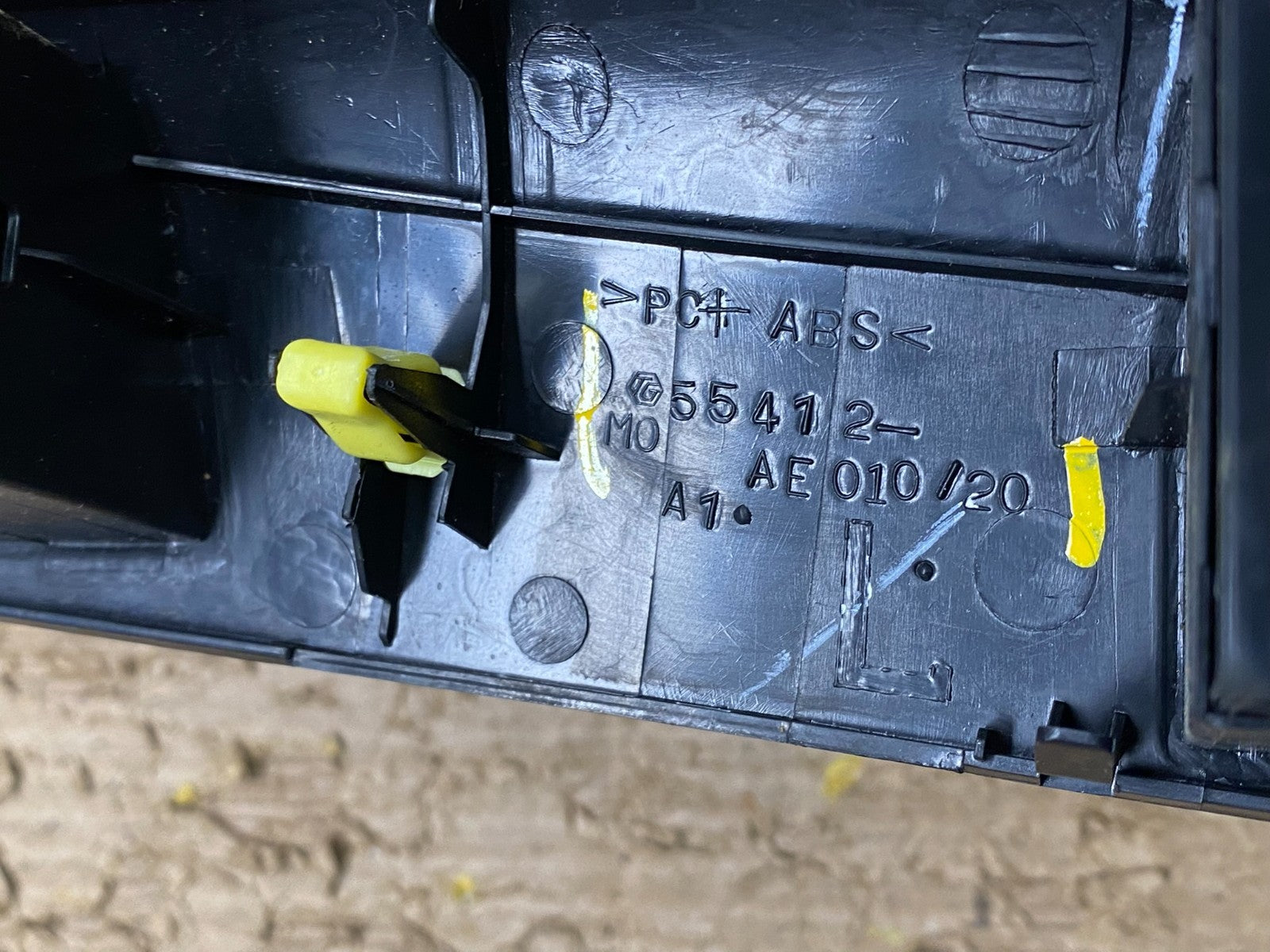 2004 to 2010 Toyota Sienna Right Side Radio Switches Bezel Trim OEM v9980 DG4