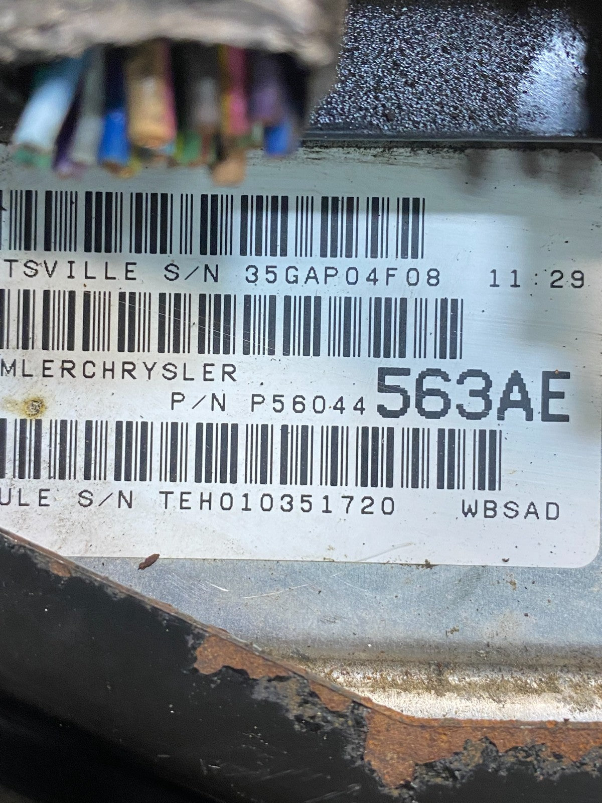2004 Jeep Grand Cherokee 4.0L ECM ECU Engine Control Computer Module AE7369 DW2