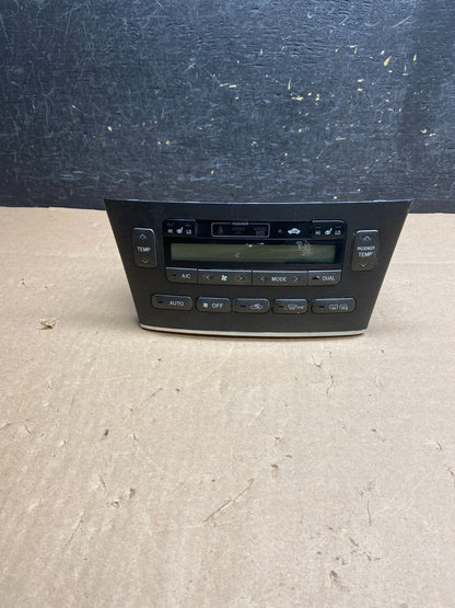 2004 - 2006 Lexus ES330 Center Dash A/C AC Heater Climate Control Unit AI6339 DG0