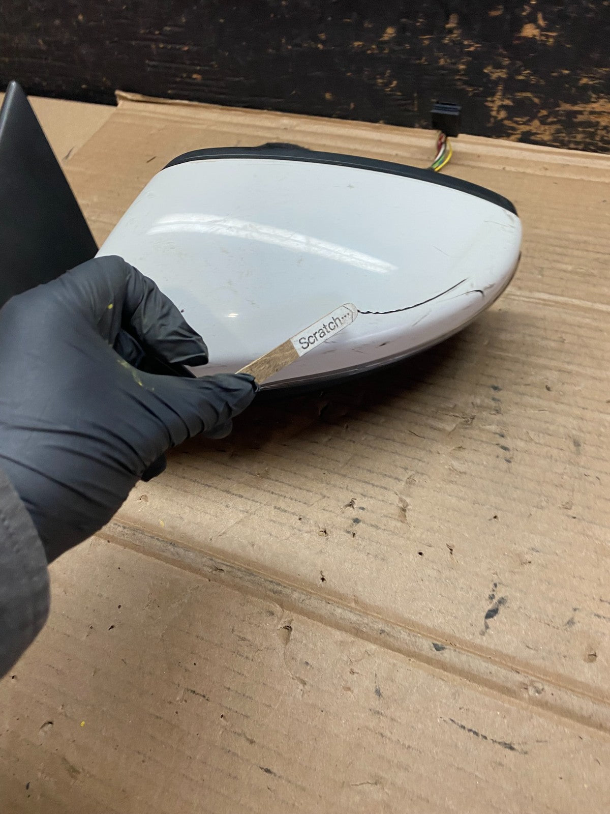 2009 to 2012 Volkswagen CC Left Driver LH Power Door View Mirror V2693 DG8