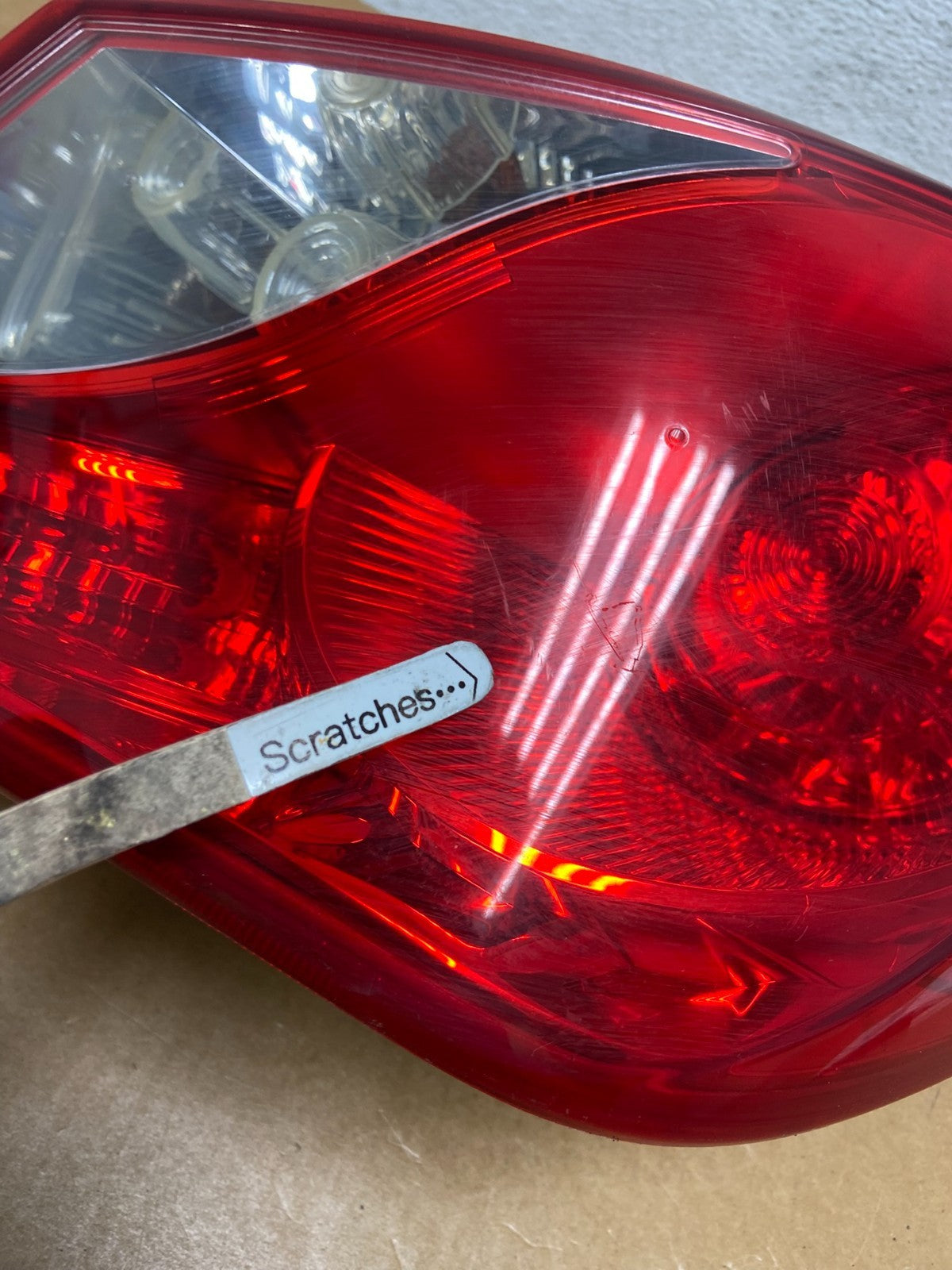 2011 2012 2013 Hyundai Sonata Right Passenger RH Tail Light AD8910 DW3