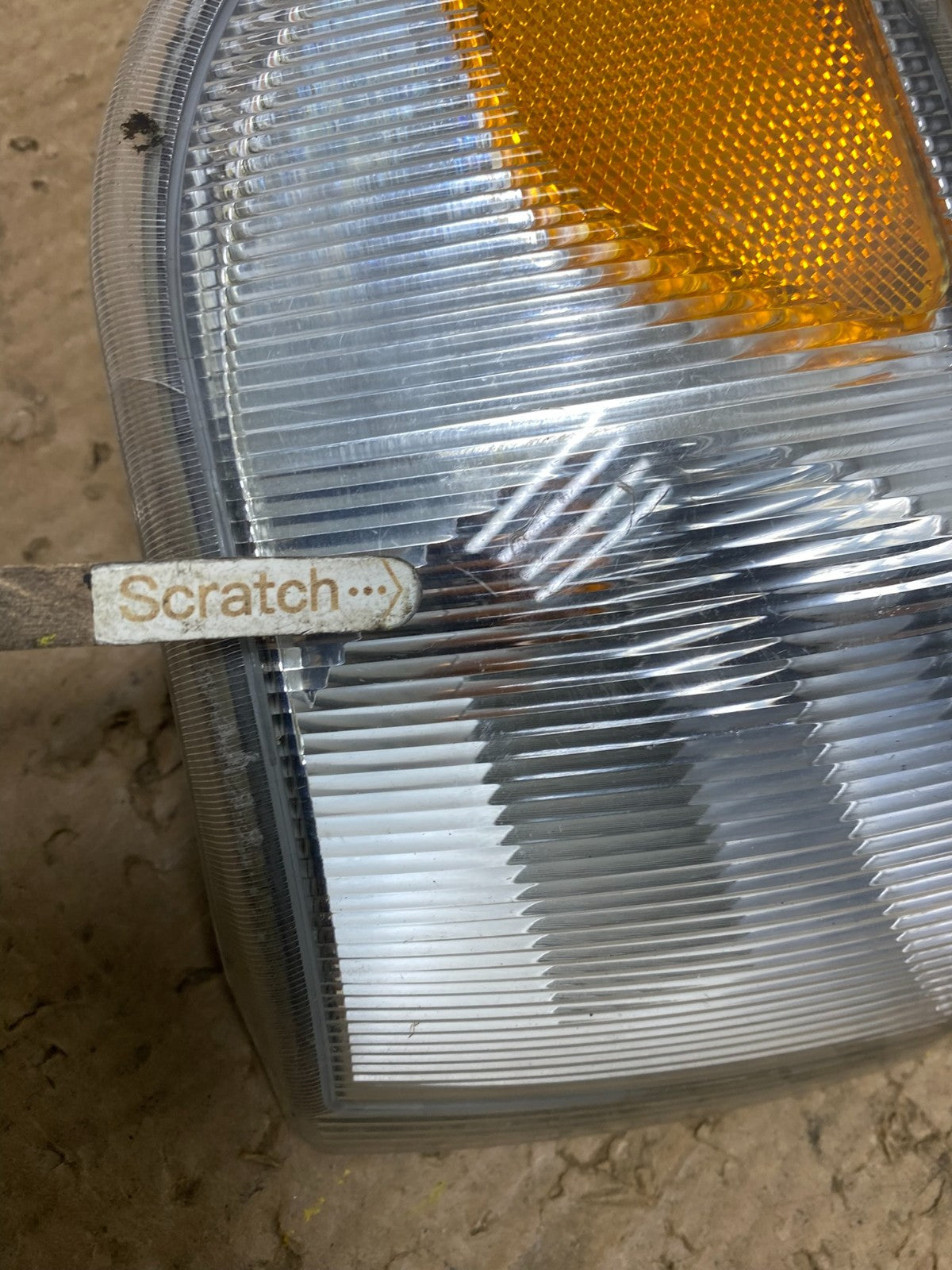 1998 to 2001 Volvo C70 Left Driver LH Side Turn Signal OEM W7993 DW3