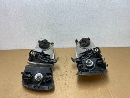 2001 2002 2003 Toyota Sienna Left+Right Side Set Headlights Halogen AD2397 DW12