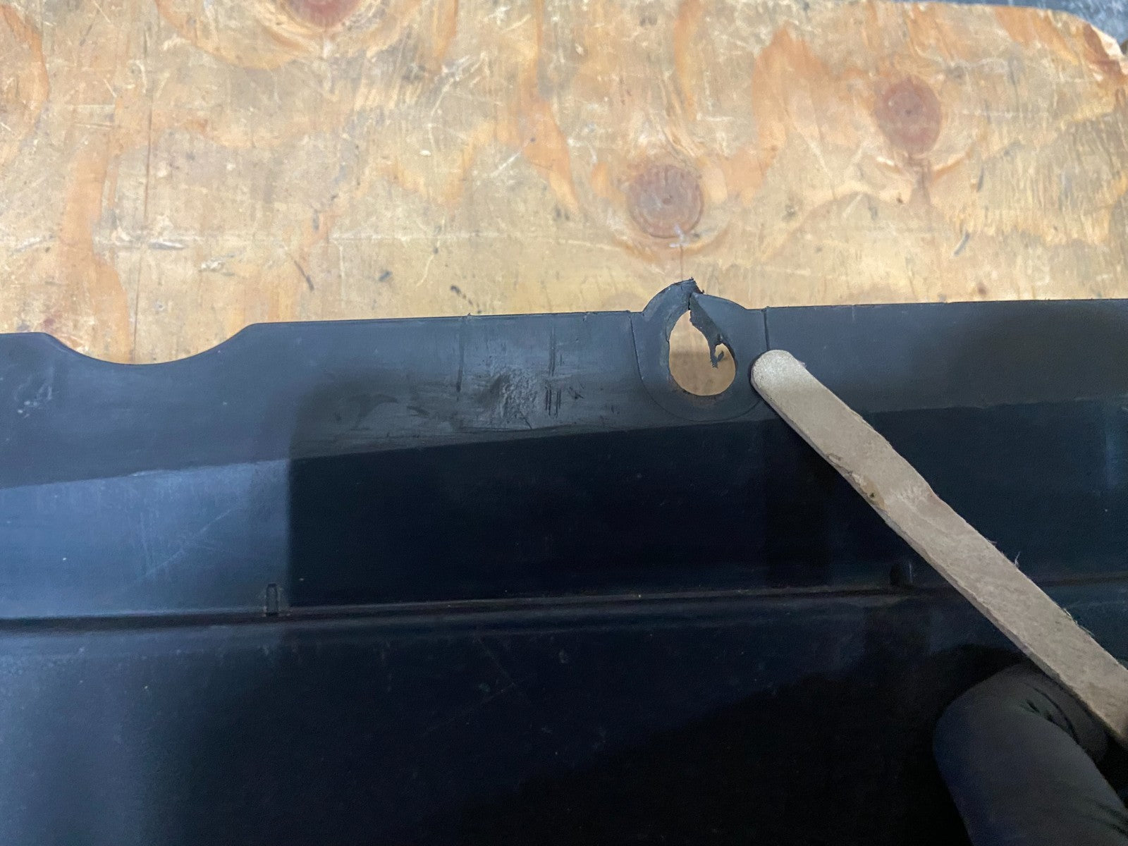 2008 to 2010 Porsche Cayenne Air Dam Deflector Front Lower Valance T1289 PS7
