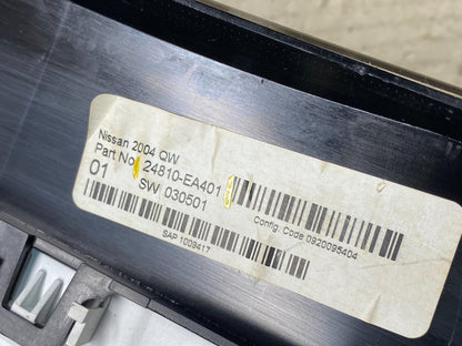 2005 2006 2007  Nissan Pathfinder Speedometer Cluster Gauge O3425 PS7