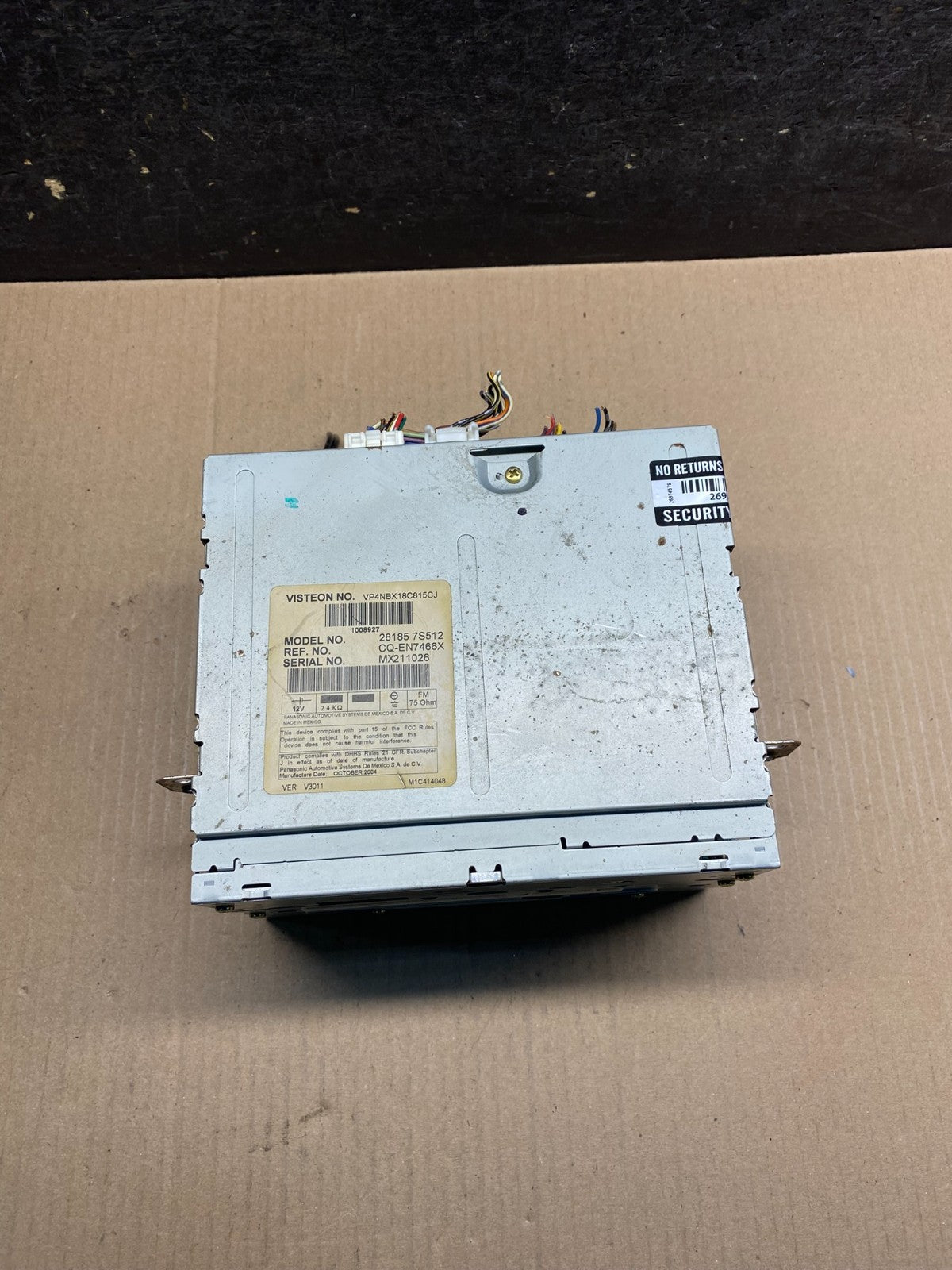 2004 2005 Nissan Armada QX56 Radio Stereo Audio CD Player Receiver ai5318 DG3