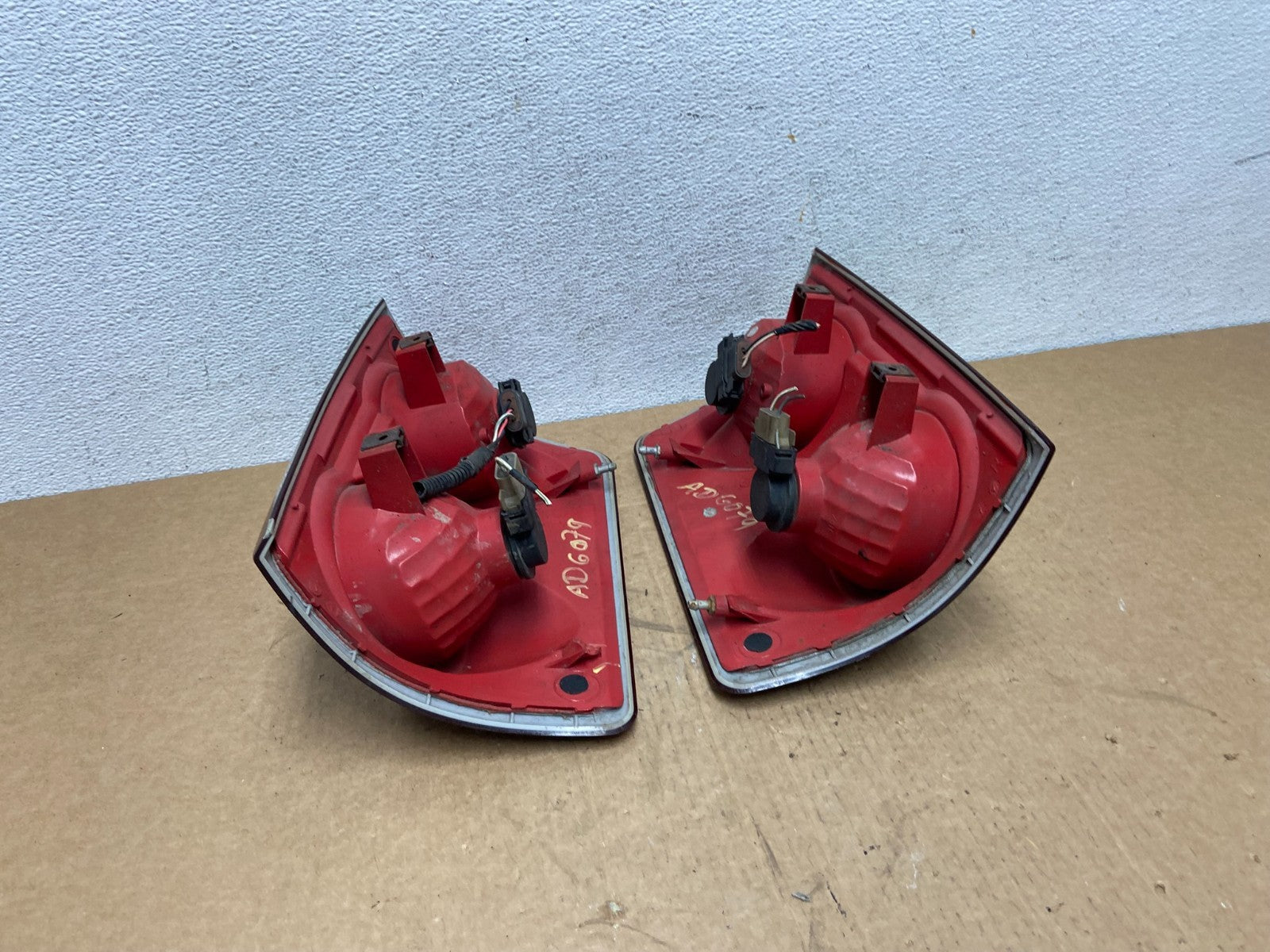 2005-2011 Dodge Dakota Left+Right Set Black Smoked Tail Light AD6079 DG8